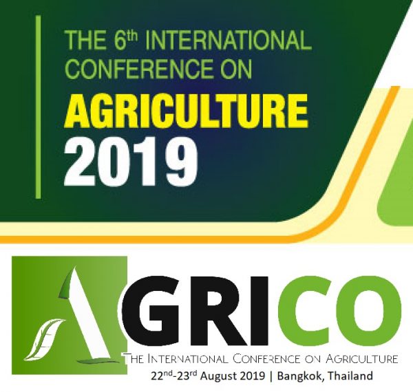 Agriculture 2019 – (AGRICO 2019)