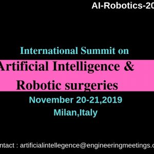 Artificial Intelligence & Robotic surgeries