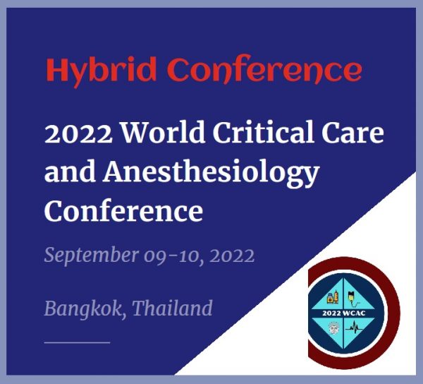 Critical Care and Anesthesiology Conference