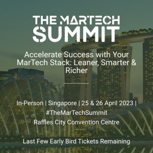 The MarTech Summit-Singapore