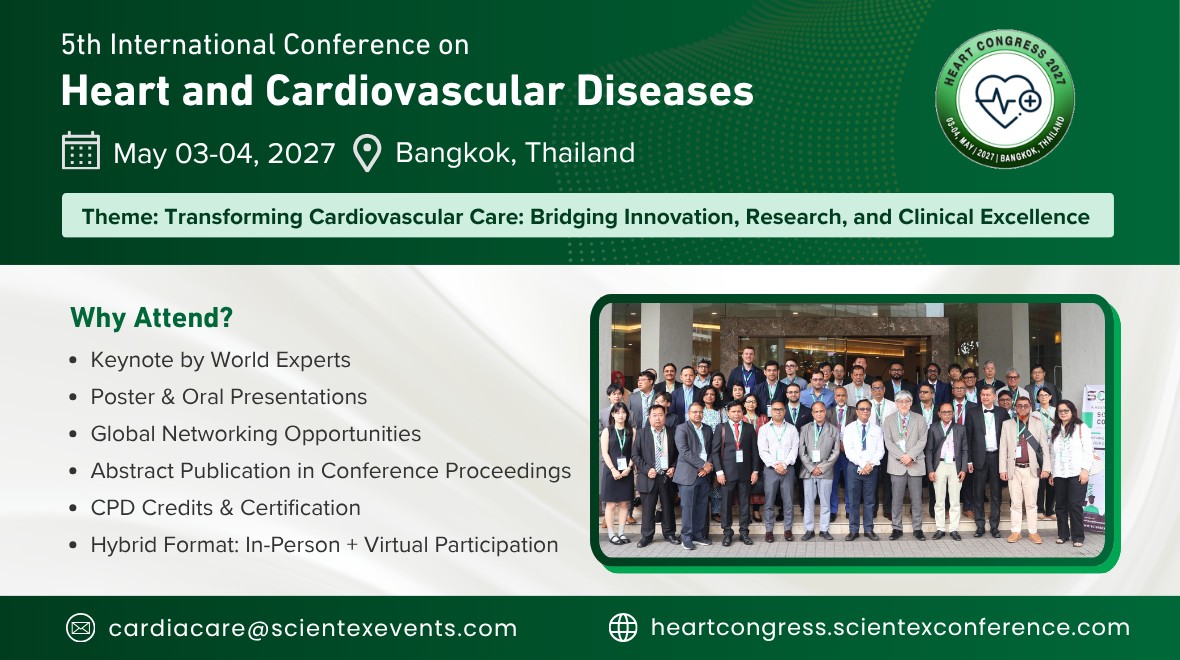 5th International Conference on Heart and Cardiovascular Diseases - Image 2